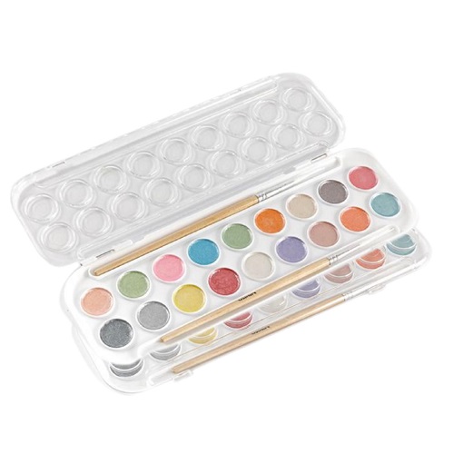 Σετ ακουαρέλας 18 χρωμάτων Metallic Watercolor Perfect Travel Watercolor