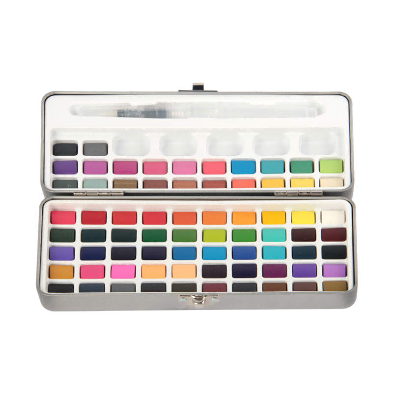Σετ ακουαρέλας 72Colors με κουτί δώρου